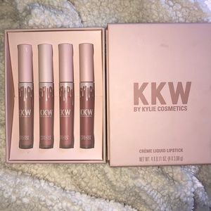 KKW x Kylie lipsticks